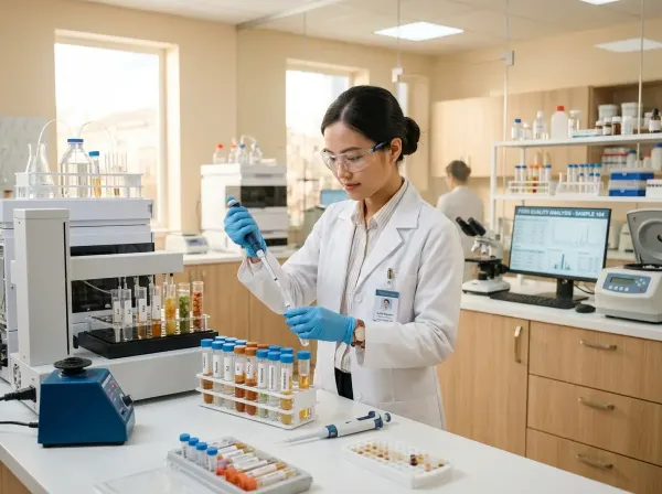 Kiểm nghiệm chất lượng thực phẩm tại phòng lab chuyên nghiệp