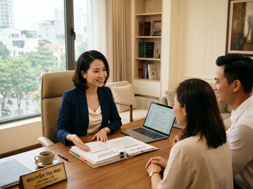 Chuyên viên pháp lý TK tư vấn giải pháp hồ sơ cho doanh nghiệp